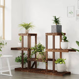 Flower Stand 110x25x73 cm Solid Wood Fir 362853