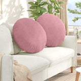 Seat Cushions 2 pcs Pink 80 x 29 cm Velvet 42014252