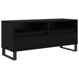 TV Cabinet with Drawer Black Oak 100 x 34.5 x 44.5 cm 881788