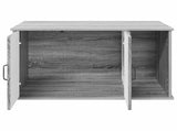 Cat House Grey Sonoma 85 x 55 x 50 cm Engineered Wood 8000740