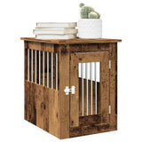 Dog Crate Furniture Old Wood 45x62x59 cm Engineered Wood 857636