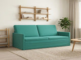 2 Seater Sofa Turquoise 150 x 81 x 82 cm Velvet 42041097