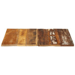 Square Table Top 70x70 cm 15-16 mm Solid Reclaimed Wood 286048