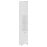 ZNTS 4 Piece Bathroom Furniture Set White 3071711