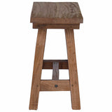 Bench Natural 50.5 x 25 x 47.5 cm Solid Mahogany wood 42012394