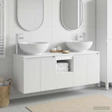 Bathroom Cabinet Set 3 pcs White 49.5 x 44.5 x 65 cm 3405697