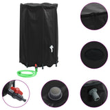 Water Tank with Tap Foldable 500 L PVC 155995