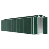 Garden Shed Green Galvanised Steel Large Garden Shed 3188241