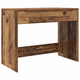 Desk with Drawer Old Wood 100 x 50 x 78 cm Engineered Wood 888945