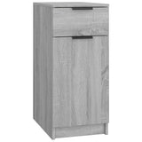 Desk Cabinet Grey sonoma Engineered wood 33.5x50x75 cm 817130