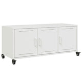TV Cabinet White 100.5x39x43.5 cm Steel 846649