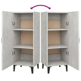 Sideboard Concrete Grey 34.5x34x90 cm Engineered Wood 812334
