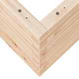 Garden Planter 90x60x45.5 cm Solid Wood Pine 847278