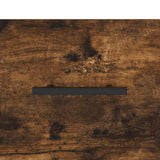 Highboard Smoked Oak 69,5x34x180 cm Engineered Wood 3199902