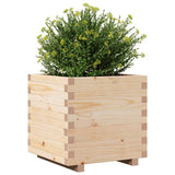 Garden Planter 50x50x49.5 cm Solid Wood Pine 847353