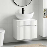 Bathroom Furniture Set High Gloss White Engineered Wood 3404314