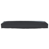 Pallet Cushion Set 2 pcs Black 120 x 40 x 8 cm Oxford Fbric 42001702