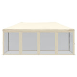Folding Party Tent with Sidewalls Cream 3x6 m 93550
