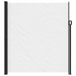 ZNTS Retractable Side Awning White 220x600 cm 4004571