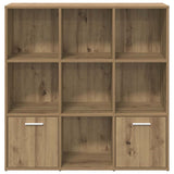 Book Cabinet Artisan Oak 98x29x97.5 cm Engineered Wood 855967