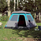 Family Tent Dome 6-Person Blue Quick Release 4004234