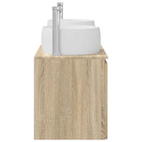 Bathroom Cabinet Set 3 pcs Sonoma Oak 49.5 x 44.5 x 66 cm 3405719