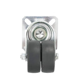 12 pcs Twin-wheel Swivel Casters 50 mm 277917