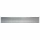 Garden Cover Profile 10 pcs 100 x 10 x 15 cm Galvanised Steel 8012917