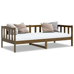 Day Bed without Mattress Honey Brown Solid Wood Pine 90x200cm 806943