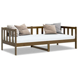 Day Bed without Mattress Honey Brown Solid Wood Pine 90x200cm 806943