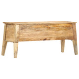Storage Box 99x35x48 cm Solid Mango Wood 286462