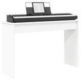 Keyboard Stand White 100 x 32 x 64 cm Engineered Wood 899495