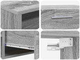 TV Cabinet Set FLORIN 3 pcs Grey Sonoma Engineered Wood 3397930