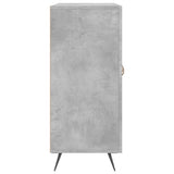 Sideboard Concrete Grey 90x34x80 cm Engineered Wood 828080