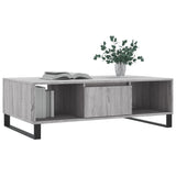 ZNTS Coffee Table Grey Sonoma 104x60x35 cm Engineered Wood 827098