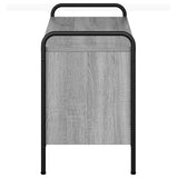 TV Cabinet 100 x 39.5 x 50 cm Grey Sonoma Engineered Wood 8013761