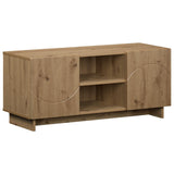 TV Stand 90 x 34.5 x 40 cm Artisan Oak Engineered Wood 8011485