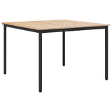 Dining Table Natural 110 x 110 x 75 cm Solid Pine Wood 892787