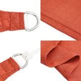 311355 Sunshade Sail 160 g/m Terracotta 4x7 m HDPE