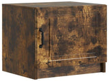 Bedside Cabinet 2 pcs Smoked Oak 43 x 34.5 x 47 cm 895726