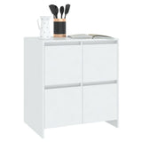 Sideboards 2 pcs White 70x41x75 cm Engineered Wood 3098089