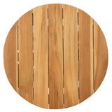Side Table Brown 50 x 50 x 49.5 cm Solid Teak Wood 42006348