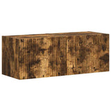TV Wall Cabinet Wall-mounted 2 pcs Smoked Oak 39 x 31 x 29.5 cm 892180