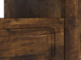 LED TV Cabinet Smoked Oak Engineered Wood 897790