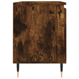 TV Cabinet Smoked Oak 104x35x50 cm Engineered Wood 827009
