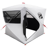 Hunting Tent with Roof White Blackout 143 x 143 x 165 cm 42028724