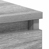 Desk Grey Sonoma 90x45x76 cm Engineered Wood 815508