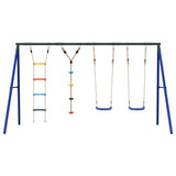 Outdoor Swing Set with Swings. Ladder. Disc Swing 3283613