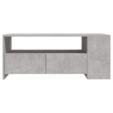 Coffee Table Concrete Grey 102x55x42 cm Engineered Wood 810921