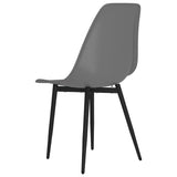 Dining Chairs 6 pcs Grey PP 3082343